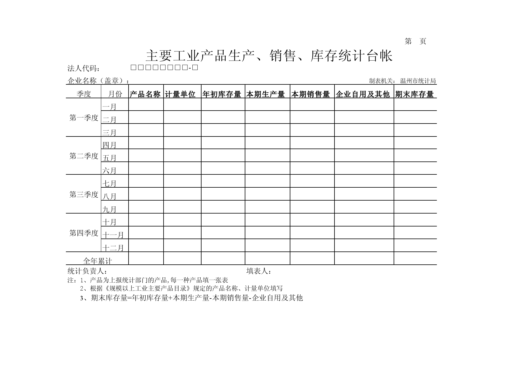 能源消费量台账_工具模板_会计处理_秀财网工具箱频道